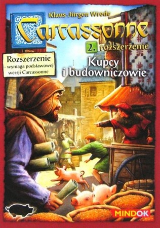 Carcassonne: 2. dodatek - Kupcy i Budowniczowie (II edycja polska)