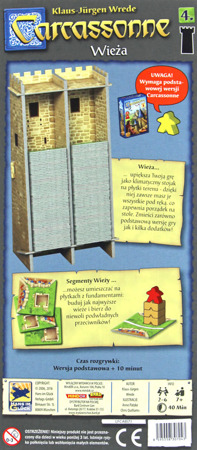 Carcassonne: 4. dodatek - Wieża (II edycja polska)