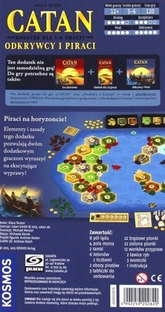 Catan: Odkrywcy i Piraci - dodatek dla 5/6 graczy