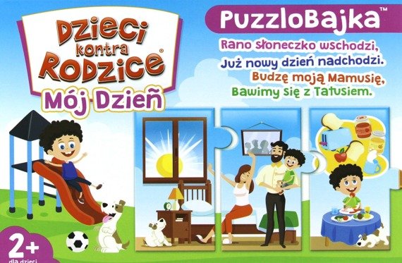 Dzieci kontra Rodzice - Mój dzień (puzzlobajka)