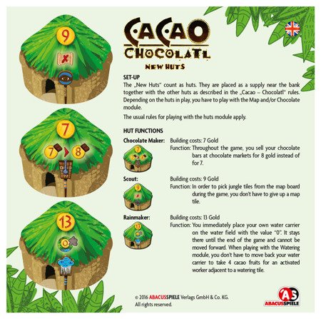 Kakao - dodatek Nowe szałasy