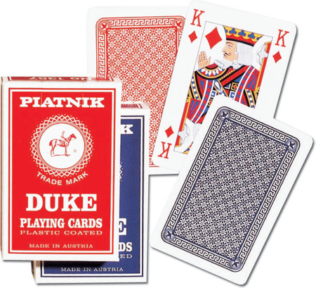 Karty 1357 Duke (czerwone)