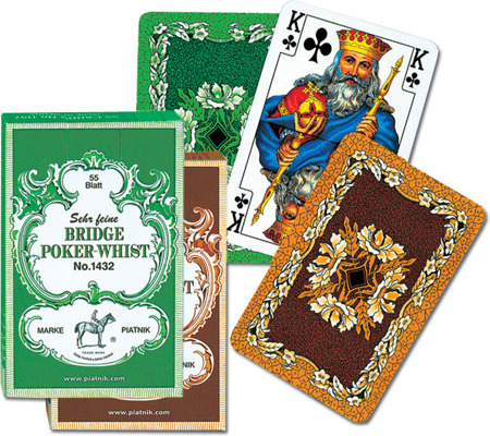 Karty 1432 Liście dębu (zielone)