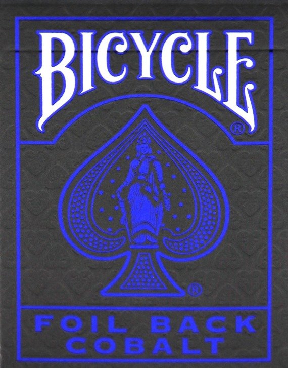 Karty Metalluxe (niebieskie) (Bicycle)