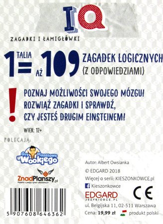 Kieszonkowiec logiczny - IQ 