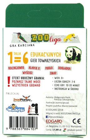 Kieszonkowiec przyrodniczy - Zoo Liga