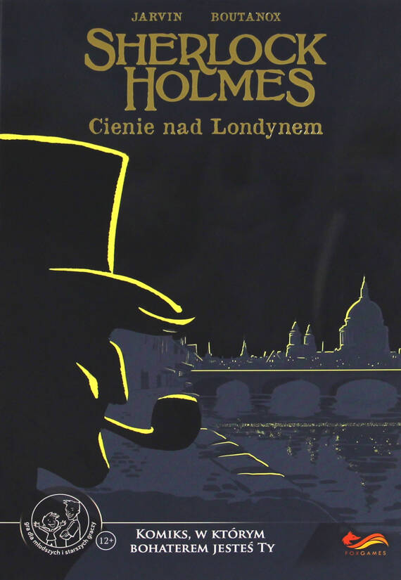 Komiks paragrafowy - Sherlock Holmes. Cienie nad Londynem.