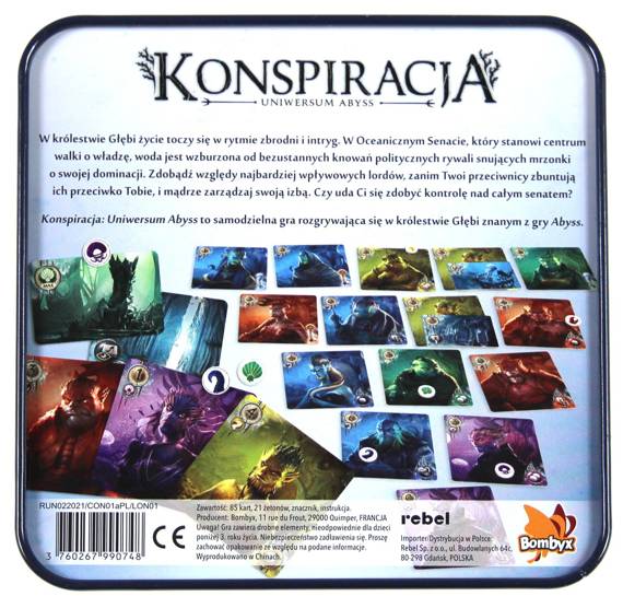 Konspiracja: Uniwersum Abyss (edycja niebieska)