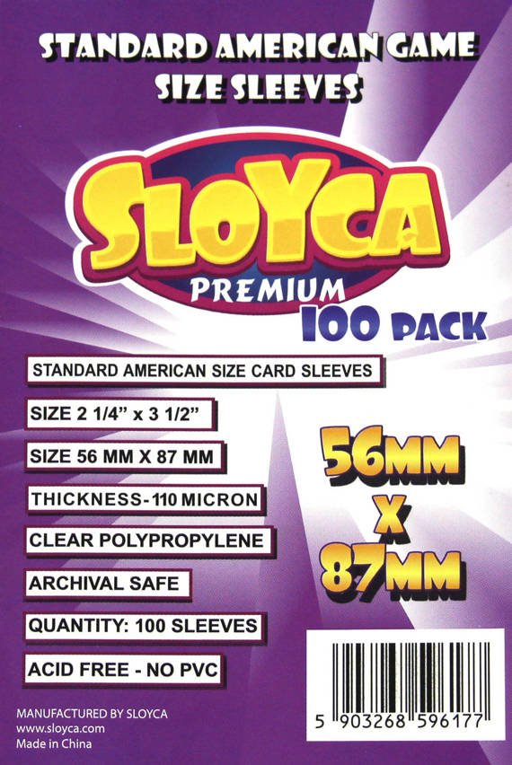 Koszulki na karty - Standard American Premium (56x87 mm) - 100 szt.