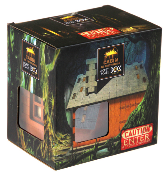 Łamigłówka ESCAPE BOX - Cabin in the Woods Secret - poziom 2/4