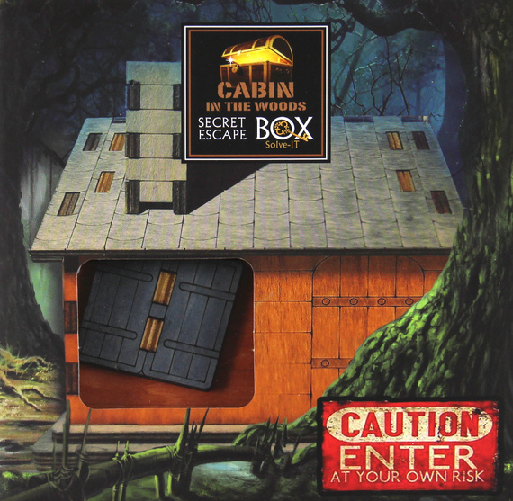 Łamigłówka ESCAPE BOX - Cabin in the Woods - poziom 2/4