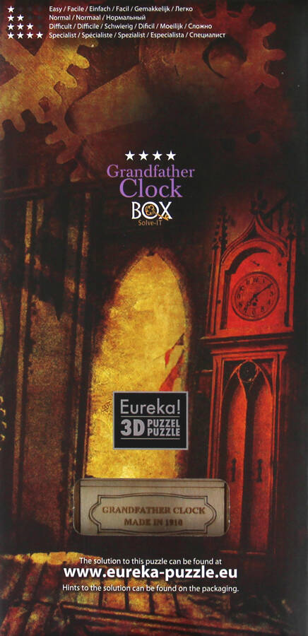 Łamigłówka ESCAPE BOX - Grandfather Clock Secret - poziom 4/4