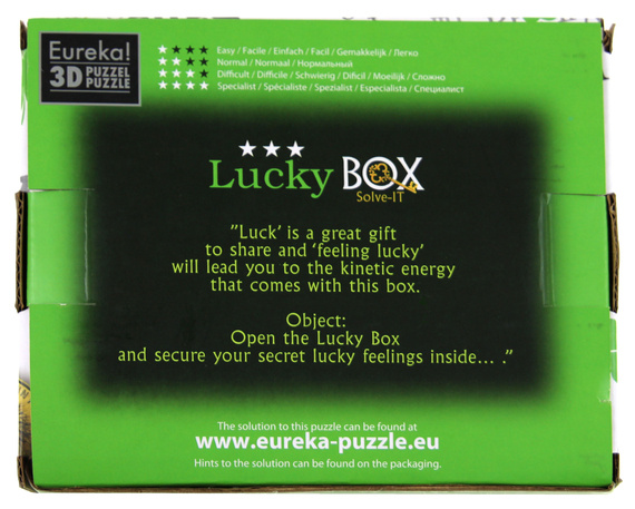 Łamigłówka ESCAPE BOX - Lucky Secret - poziom 3/4