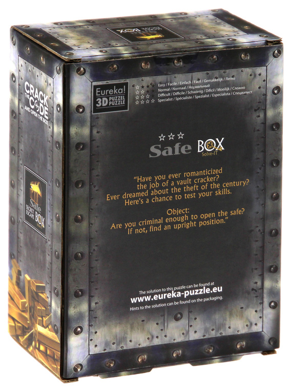 Łamigłówka ESCAPE BOX - Safe Secret - poziom 3/4