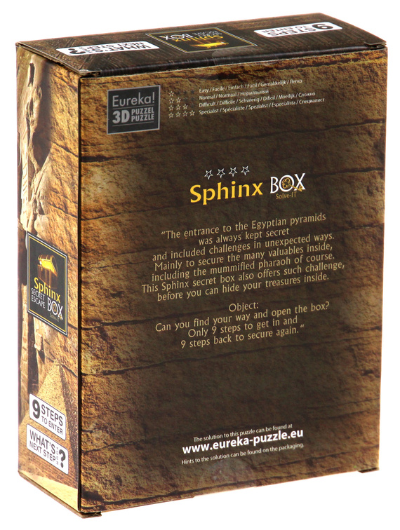 Łamigłówka ESCAPE BOX - Sphinx Secret - poziom 4/4