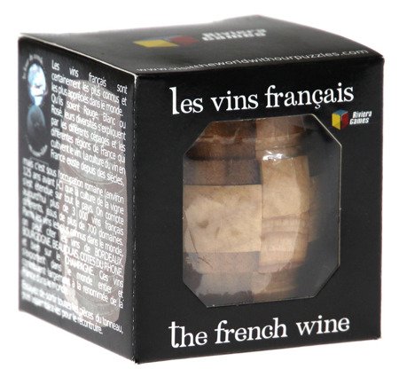 Łamigłówka drewniana The French Wines