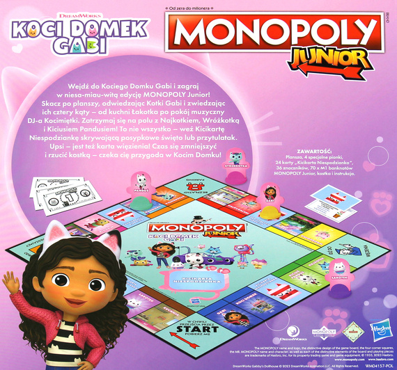 Monopoly Junior: Koci Domek Gabi