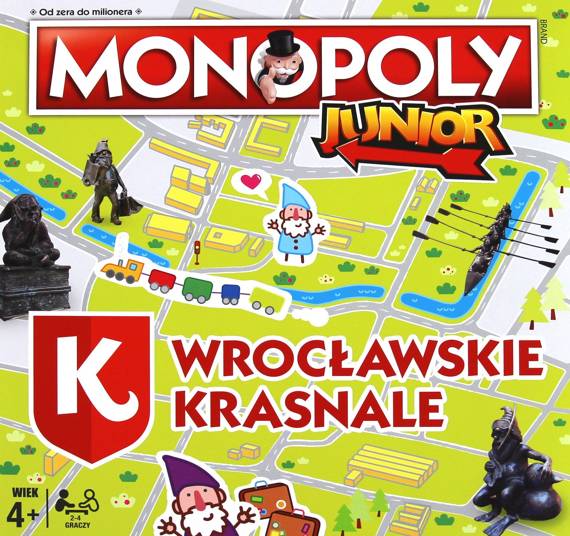 Monopoly Junior Wrocławskie Krasnale