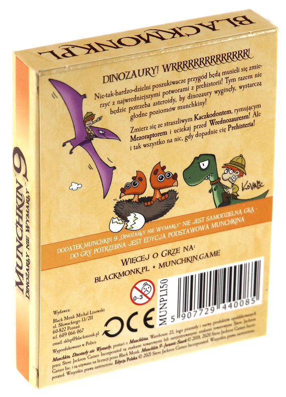 Munchkin 9 - Dinożarły nie wymarły