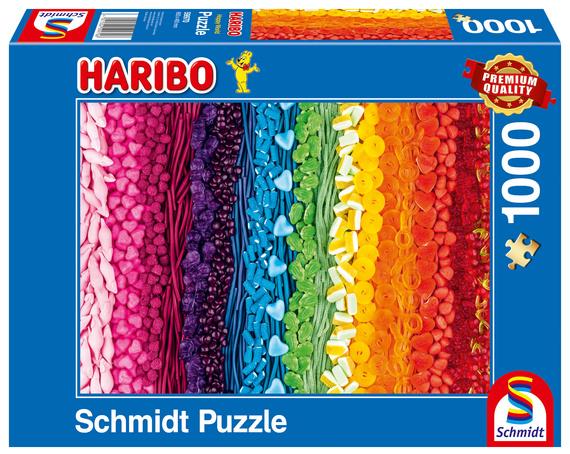 PQ Puzzle 1000 el. HARIBO Kolorowe żelki