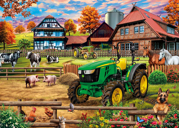 PQ Puzzle 1000 el. JOHN DEERE Traktor 5050E