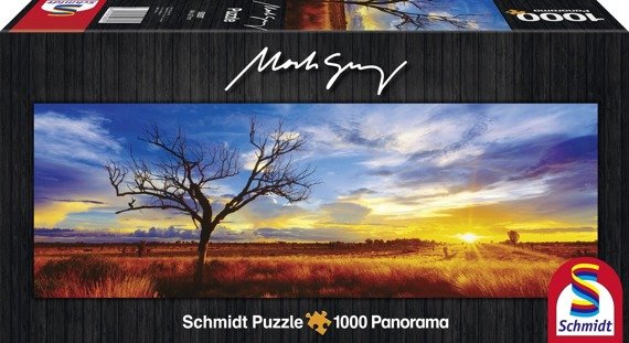 PQ Puzzle 1000 el. MARK GRAY Desert Oak / Australia (panorama)