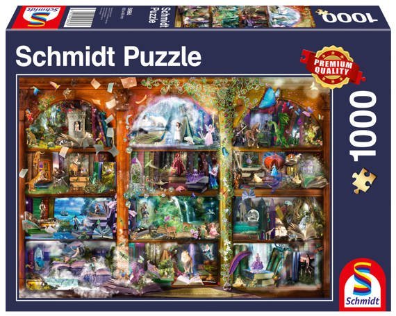 PQ Puzzle 1000 el. Magiczny świat bajek