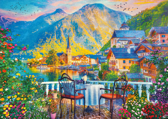 PQ Puzzle 1000 el. Malownicze Hallstatt / Austria