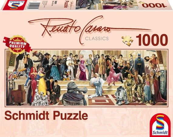 PQ Puzzle 1000 el. RENATO CASARO 100 lat kina (panorama)