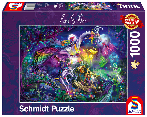 PQ Puzzle 1000 el. ROSE CAT KHAN Cyrk nocy letniej OUTLET