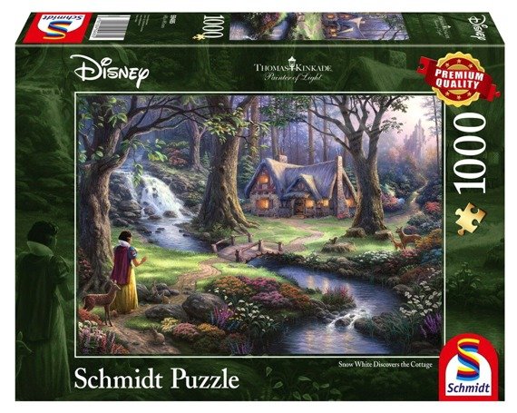 PQ Puzzle 1000 el. THOMAS KINKADE Królewna Śnieżka (Disney)
