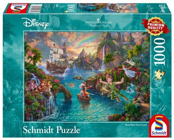 PQ Puzzle 1000 el. THOMAS KINKADE Piotruś Pan (Disney)