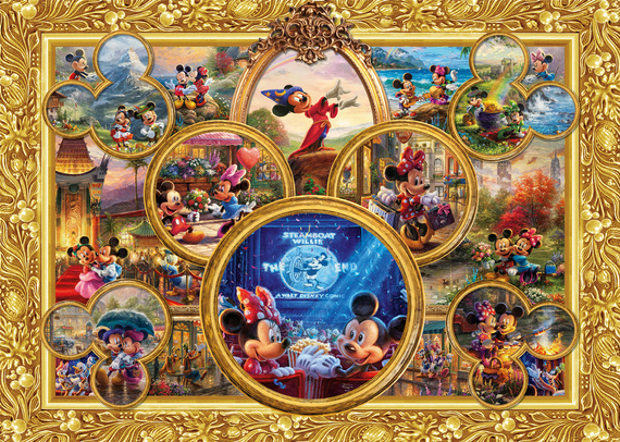 PQ Puzzle 2000 el. THOMAS KINKADE Myszka Miki & Minnie (Disney) OUTLET