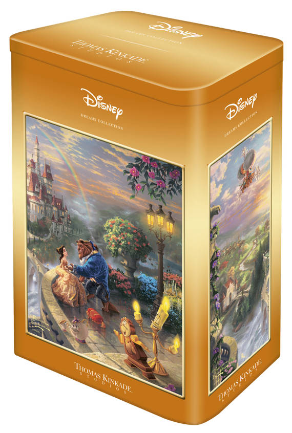 PQ Puzzle 500 el. THOMAS KINKADE Piękna i Bestia (puszka)