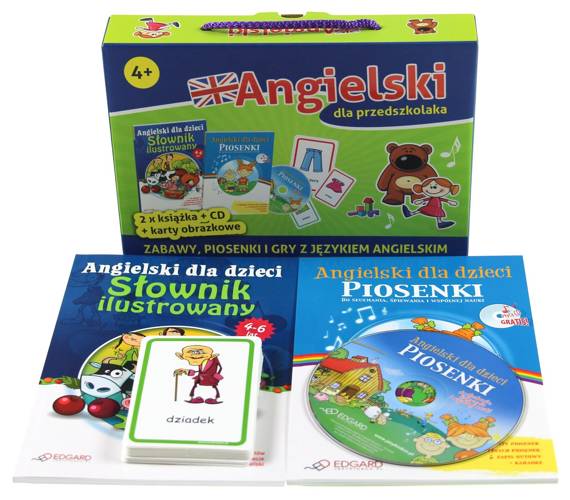 Pakiet edukacyjny - Angielski dla przedszkolaka (wydanie II)