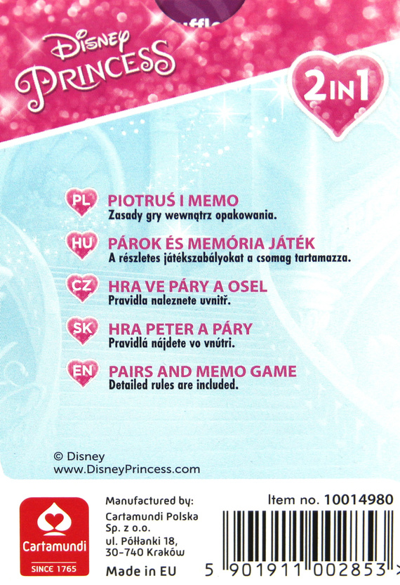 Piotruś / Memo - Księżniczki Disneya