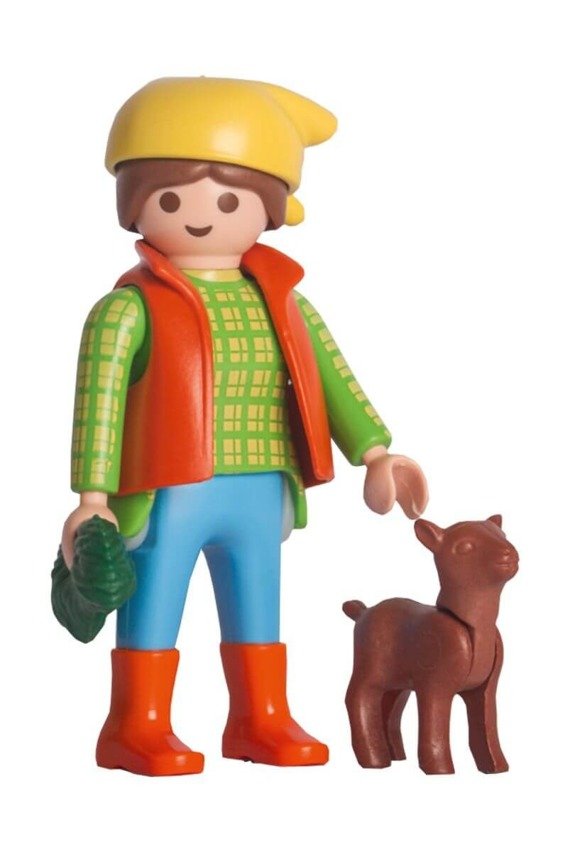 Puzzle 100 el. PLAYMOBIL Farma + figurka