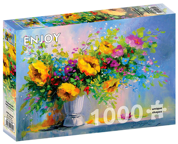 Puzzle 1000 el. Bukiet z żółtymi kwiatami