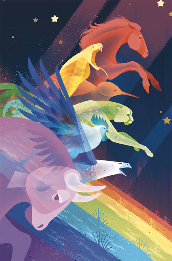 Puzzle 1000 el. Dixit: Chameleon Night