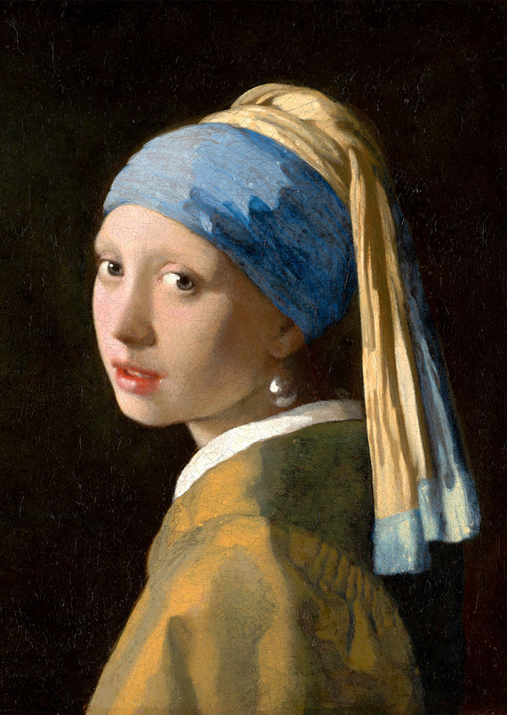 Puzzle 1000 el. Dziewczyna z perłą, Johannes Vermeer