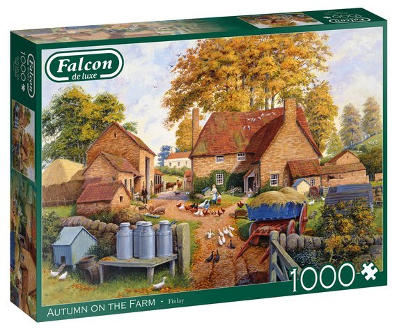 Puzzle 1000 el. FALCON Jesień w gospodarstwie