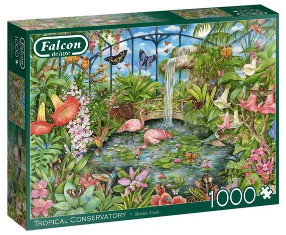 Puzzle 1000 el. FALCON Tropikalna oranżeria