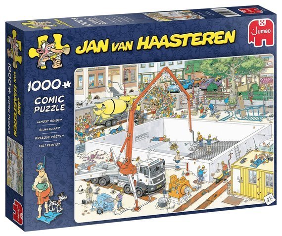 Puzzle 1000 el. JAN VAN HAASTEREN Prawie gotowe