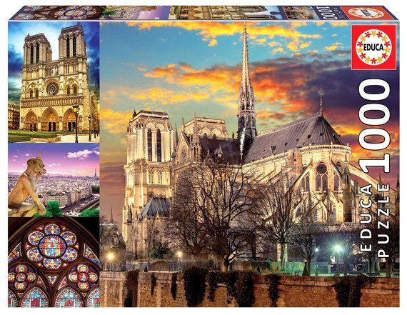 Puzzle 1000 el. Katedra Notre Dame / Paryż