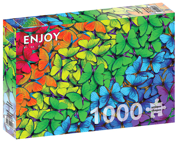 Puzzle 1000 el. Kolorowe motyle