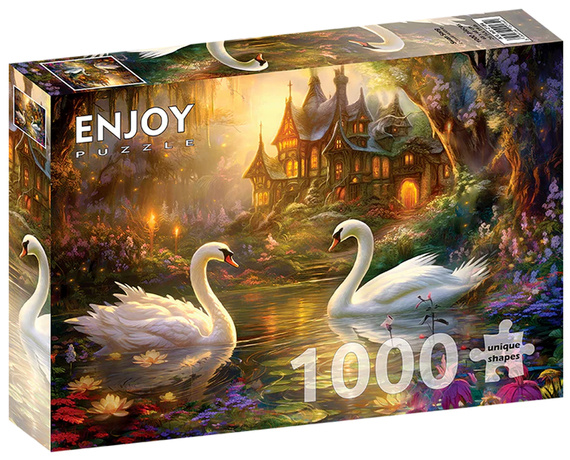 Puzzle 1000 el. Łabędzi śpiew