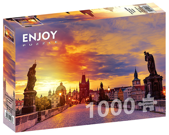 Puzzle 1000 el. Most Karola w Pradze / Czechy