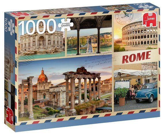 Puzzle 1000 el. PC Pozdrowienia z Rzymu