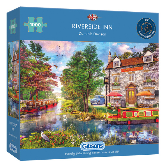 Puzzle 1000 el. Pensjonat Riverside Inn