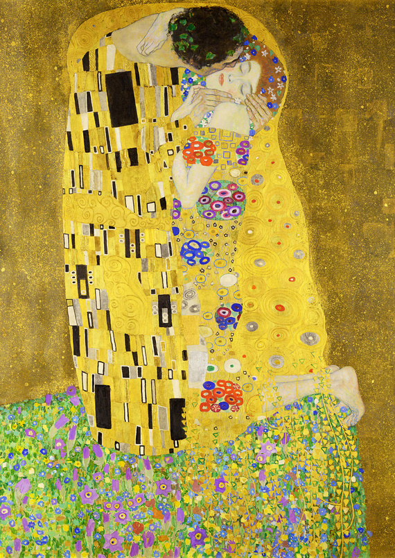 Puzzle 1000 el. Pocałunek, Gustav Klimt